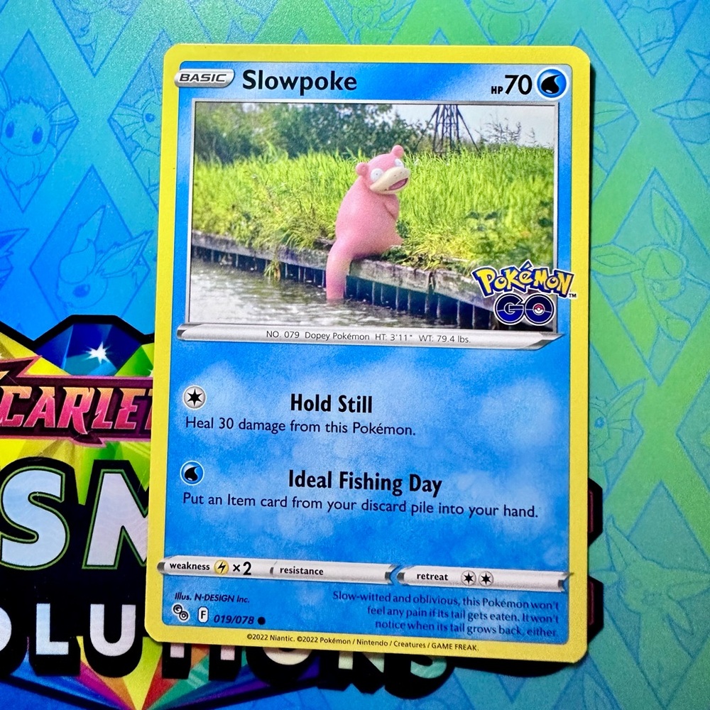 slowpoke (019/078) - common — pokémon: pokemon go
